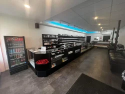 Simatech Vapour Shop saanich vape store interior